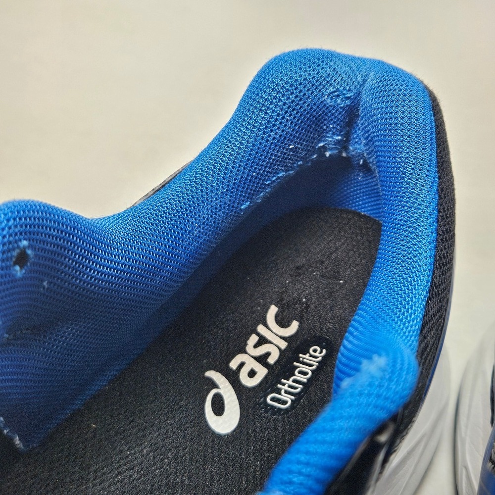 ASICS GEL Contend 4 Men Running Shoes Black Blue Silver Athletic Sneakers Size 9 - Picture 13 of 16